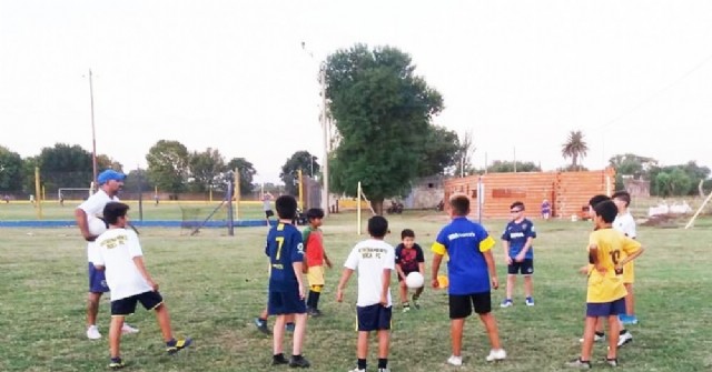 Fútbol infantil en Boca