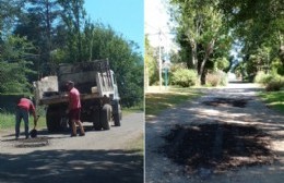 Bacheo en Barrio CECIR