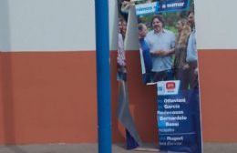 El GEN denuncia actos vandálicos sobre su cartelera de publicidad