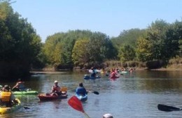 Amigos del Río se suma a las fiestas patronales con procesión en kayak