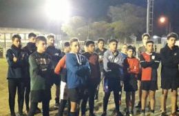 La Sub 15 también comenzó sus entrenamientos