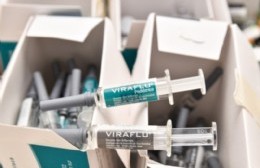 Segunda etapa de la vacunación antigripal en el Hospital Unzué