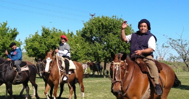 Cabalgata y peregrinación a Hunter