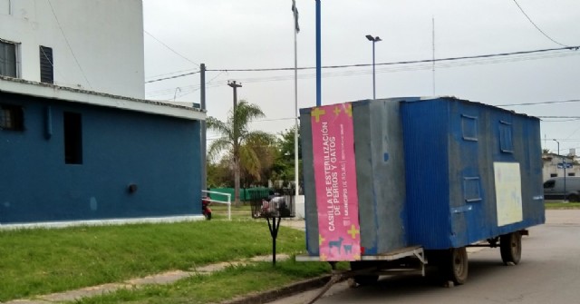 La Cabina de Zoonosis Municipal comienza a atender en Barrio Brown