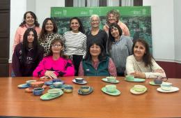 Culminó el primer taller municipal 2026 de cerámica