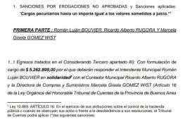 Según Baguear, condenan a Bouvier a pagar millonaria multa