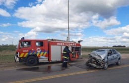 Accidente en la Ruta 31 y el acceso a Inés Indart