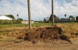 El Municipio rellena algunas cavas en Barrio Progreso