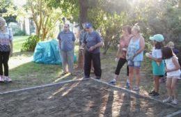 El torneo de tejo resultó un éxito en el Hogar de Ancianos