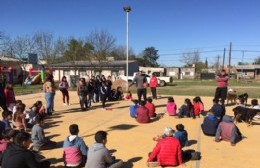 Patios Abiertos: hubo celebración del Día de la Primavera en el CIC
