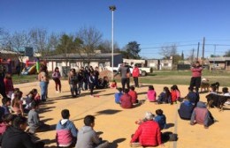 Patios Abiertos: hubo celebración del Día de la Primavera en el CIC