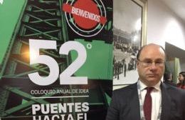 Miguel Piedecasas estuvo en el Coloquio de IDEA