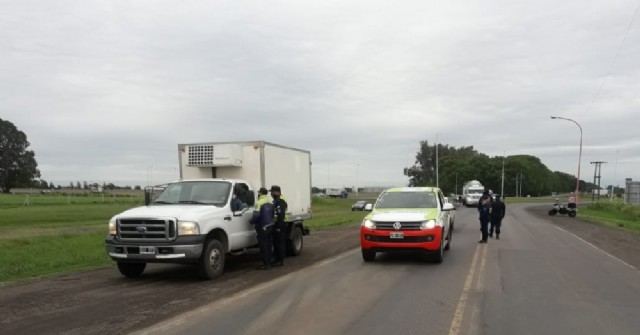 Policía Vial implementó megaoperativo en Ruta 188