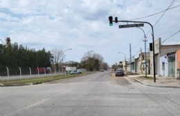 Interrupción de tránsito por reanudación de obra en Avenida San Martín