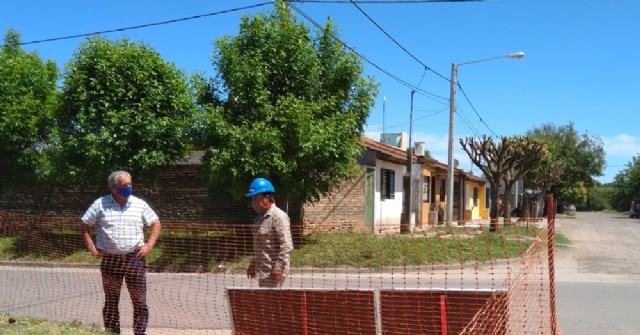 Ampliación de la red de gas natural en Barrio Bicentenario