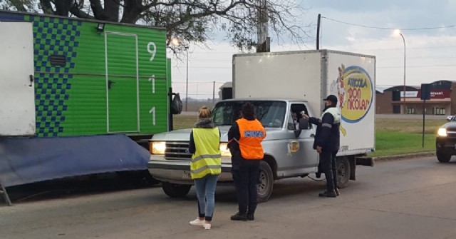 Refuerzan los controles en los accesos a la ciudad