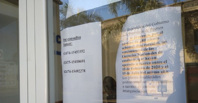 Se prorroga nuevamente la caducidad de las licencias de conducir