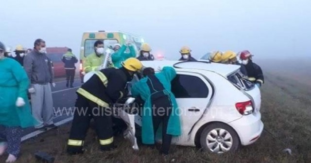 Accidente fatal en la Ruta 188