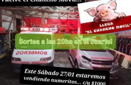 Rafael Obligado: Bomberos inició campaña para recaudar fondos