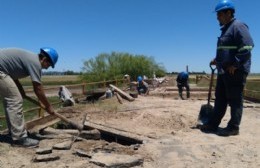 Comenzaron trabajos de reparación del Puente Mataderos