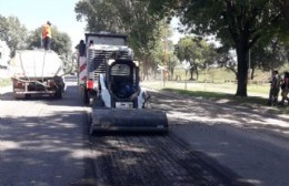 Comenzó la repavimentación en la Avenida Bicentenario