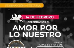 Este 14 de febrero, Rojas late tradición