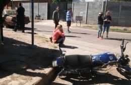 Violento choque en la esquina de Lamadrid y Avellaneda