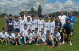 Jovencitos rojenses categoría 2006, campeones con la Academia Racing Club en Paraná