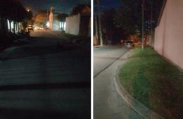 Barrio Parque: vecinos denuncian que el alumbrado público no presta el servicio por lo que se cobra