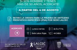 Campaña de prevención de cáncer de próstata