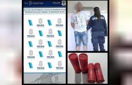 Detuvieron a un sujeto por romper una medida cautelar a punta de escopeta