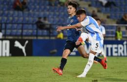 Santiago Espíndola convirtió en la goleada ante Paraguay