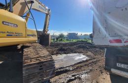 Está en marcha la segunda etapa de pavimentación de la Avenida Diego Trillo