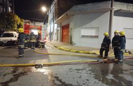 Simulacro de bomberos