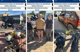 Tras varios allanamientos, la policía recupera objetos robados