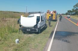 Bomberos logró sofocar incendio en un rodado