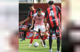 Franco Tisera aportó su gol en el empate de Los Andes