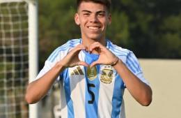 Santi Espíndola en la lista de la Sudamericana de River