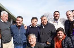 Baguear recorrió la región junto a Kicillof