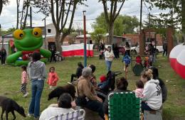 La Juventud Radical realizó una merienda barrial