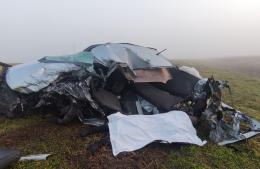 Colisionaron auto y camioneta en Ruta 50: muere joven de 23 años