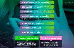Campaña de vacunación antigripal 2026