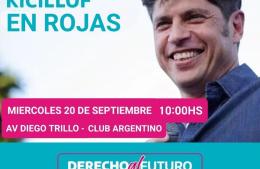 Axel Kicillof inaugura la avenida Diego Trillo