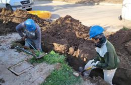 Se expande la red de gas natural: obras en La Loma