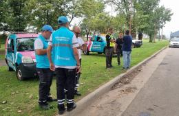 Operativo de control vehicular, concientizaci&oacute;n y entrega de cascos