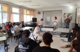 La Secundaria Nº 5 brindó taller de salud mental