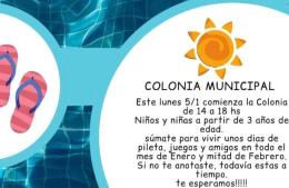 Carabelas: Comienza este lunes la colonia de vacaciones