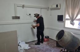 Obras en el Hospital Municipal