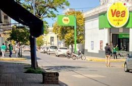 Evacuación preventiva por pérdida de gas de heladera en el Súper VEA