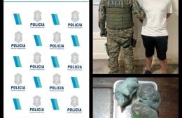 Dos detenidos por portación de marihuana